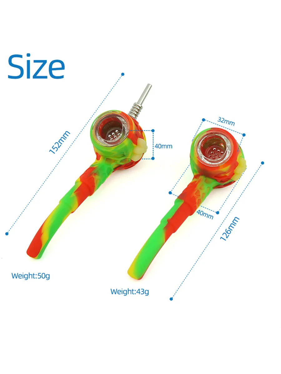Honeybee Silicone Smoking Pipe3 Honeybee Silicone Smoking Pipe3