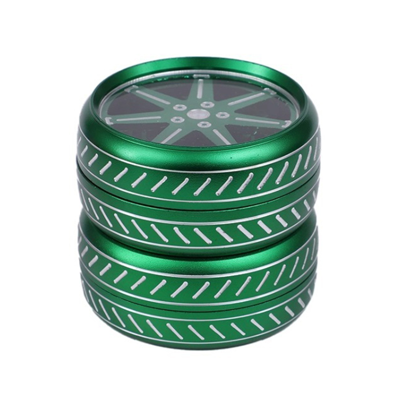 Fine Carved Flower Herb Grinder, Color: Red, 5 image Fine Carved Flower Herb Grinder, Color: Red, 5 image