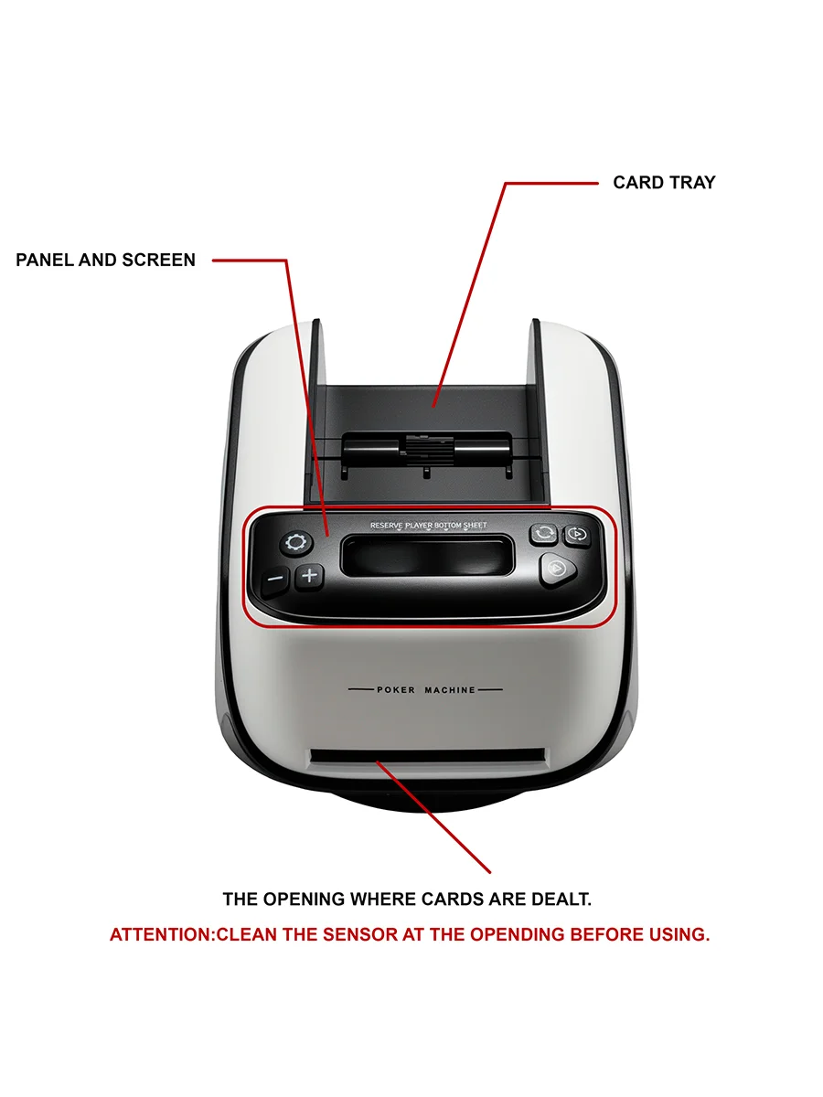 Automatic Card Dealer (No Cards Included) – Programmable Multi-Mode Smart Dealing Machine, 5 image Automatic Card Dealer (No Cards Included) – Programmable Multi-Mode Smart Dealing Machine, 5 image