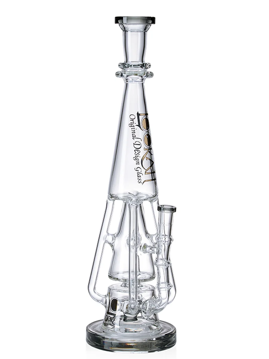 17" Cool Recycler Bong | Multiple water pipe | Porous Bubbler | 
Clear Black 17" Cool Recycler Bong | Multiple water pipe | Porous Bubbler | 
Clear Black