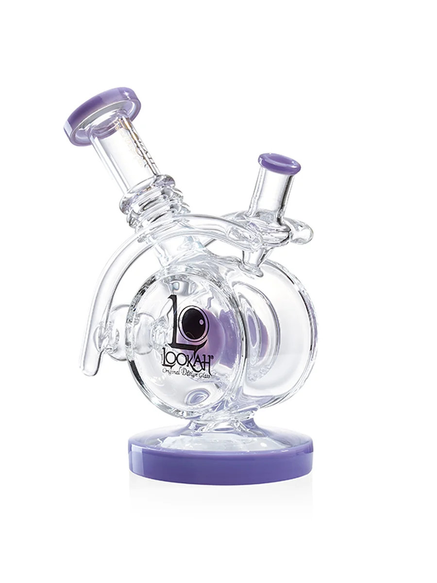 Lookah Rig 8" Cute Mini Dab Rig, Colors: Kiwi Green   , 7 image