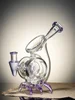 Lookah Bong 9" Mini Cool Recycler Alien Stalker Water Pipe Purple, Colors: Purple, 3 image Lookah Bong 9" Mini Cool Recycler Alien Stalker Water Pipe Purple, Colors: Purple, 3 image