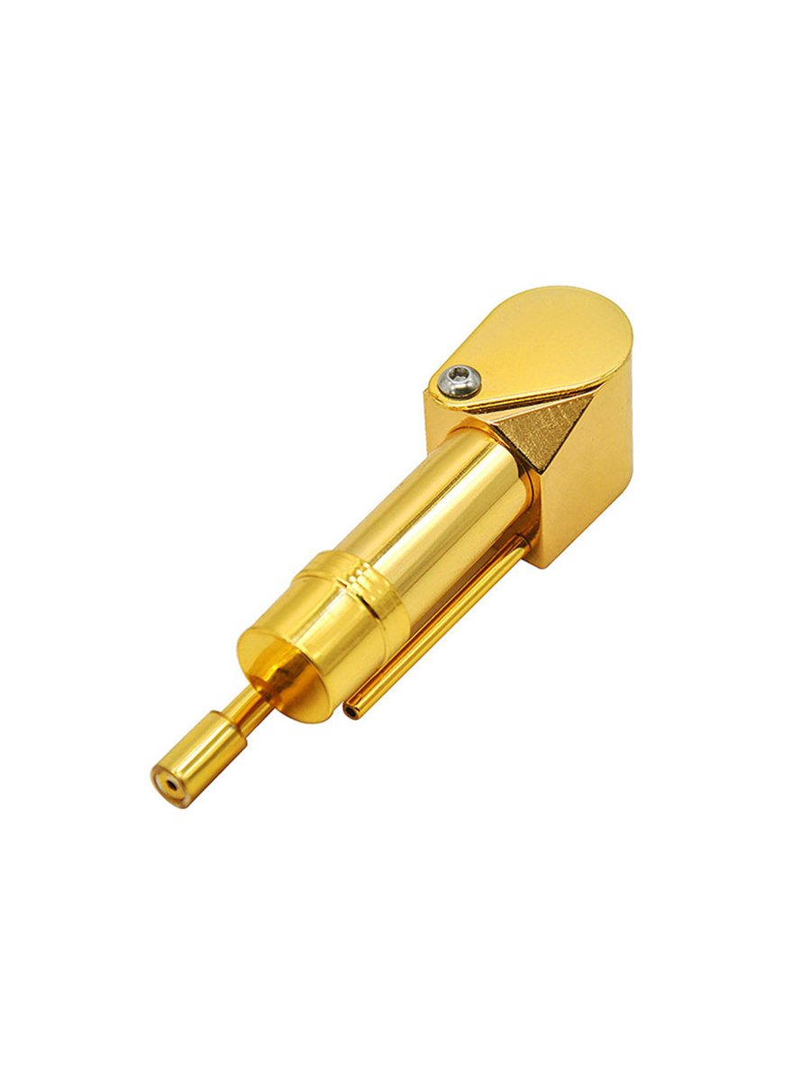 Brass Smoking Pipe With Stash Storage4 Brass Smoking Pipe With Stash Storage4