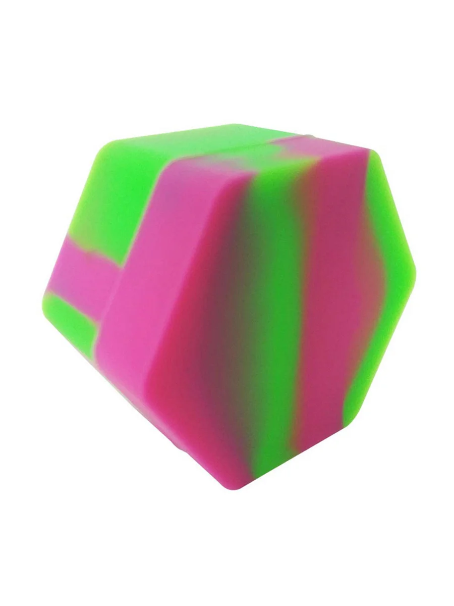 26ml Hexagon Silicone Wax Container