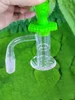 Quartz Dab Nail with Silicone Cap