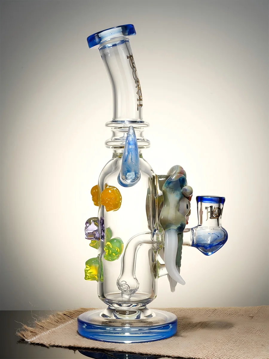 9.5-inch-bull-horn-mask-bong-6