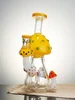 Lookah  8.5" Mini Cute Mushroom Glass Bong, Colors: Yellow, 6 image