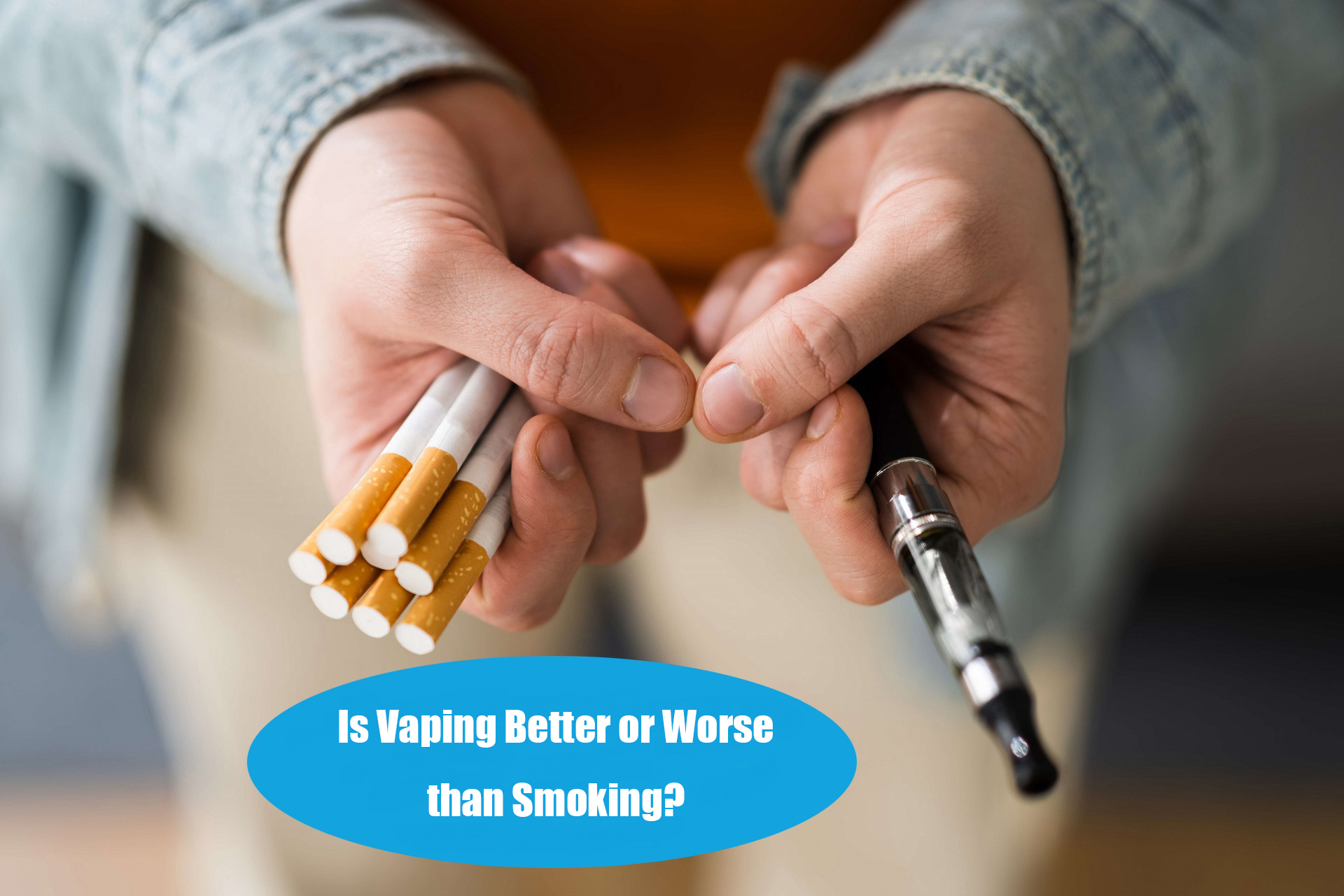 vom vape rauchen halsschmerzen Is Vaping Better or Worse than Smoking?