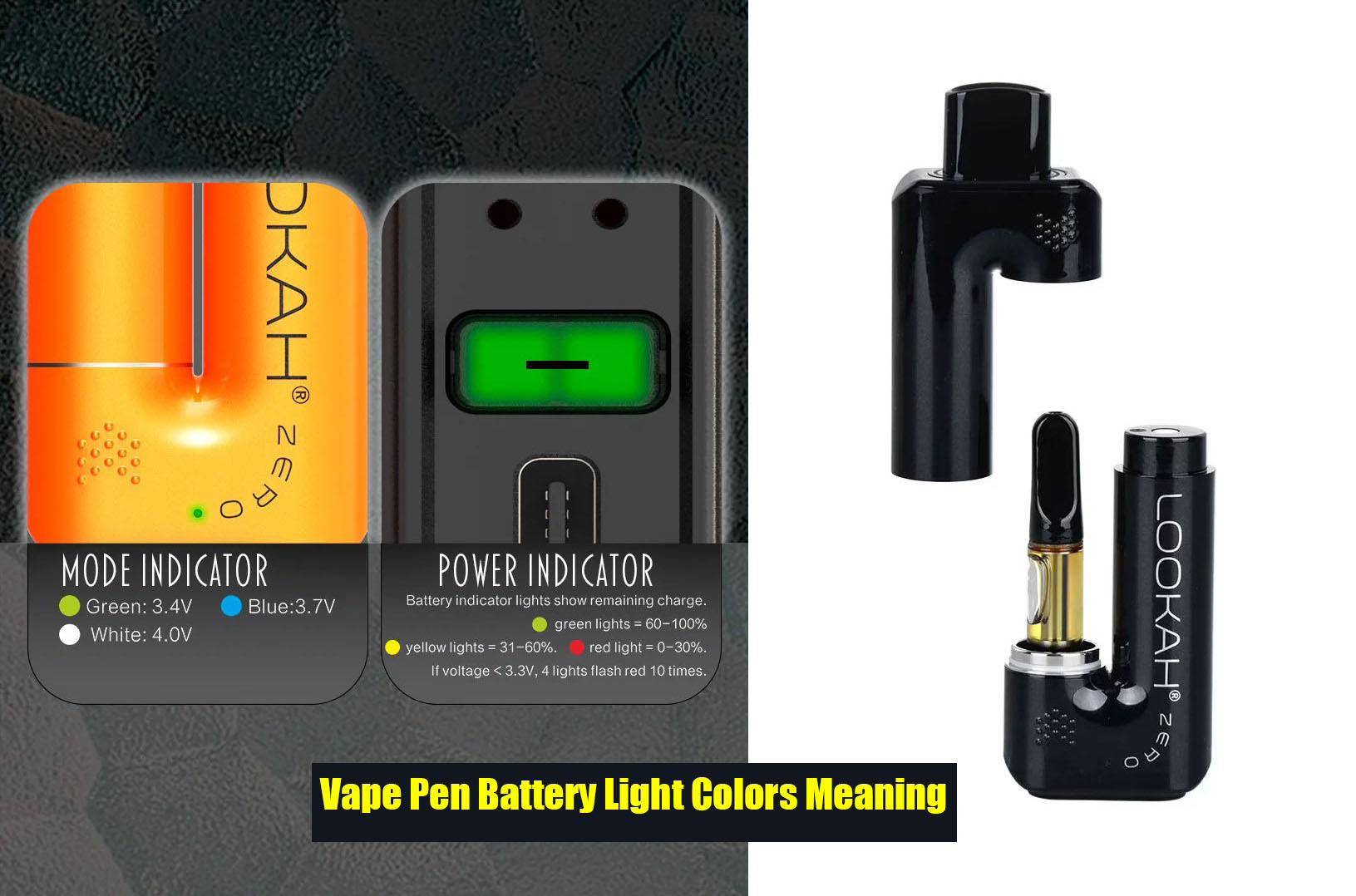 elf bar vape uk 350mAh Vape Pen | Holographic 510 Vape Pen main image 0