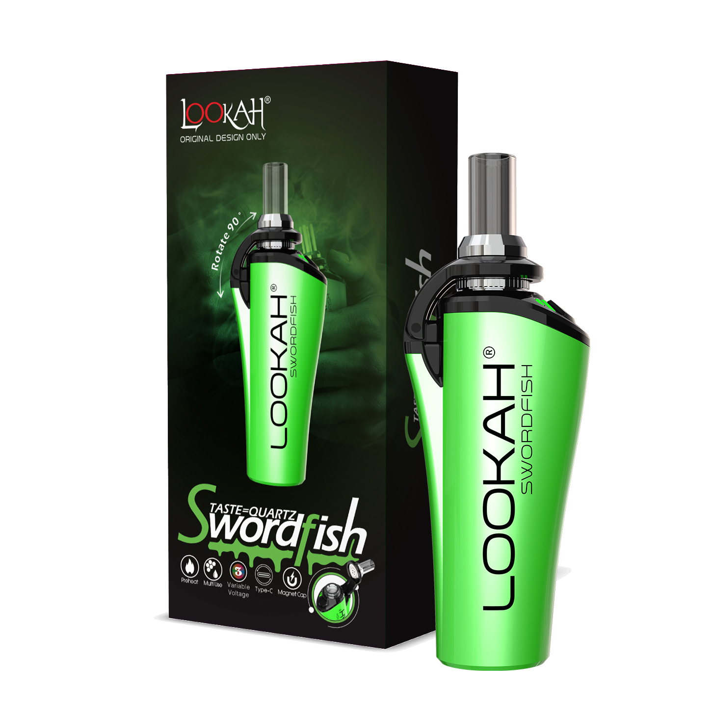 Best Wax Concentrate Vaporizer LOOKAH Swordfish Wax Pen