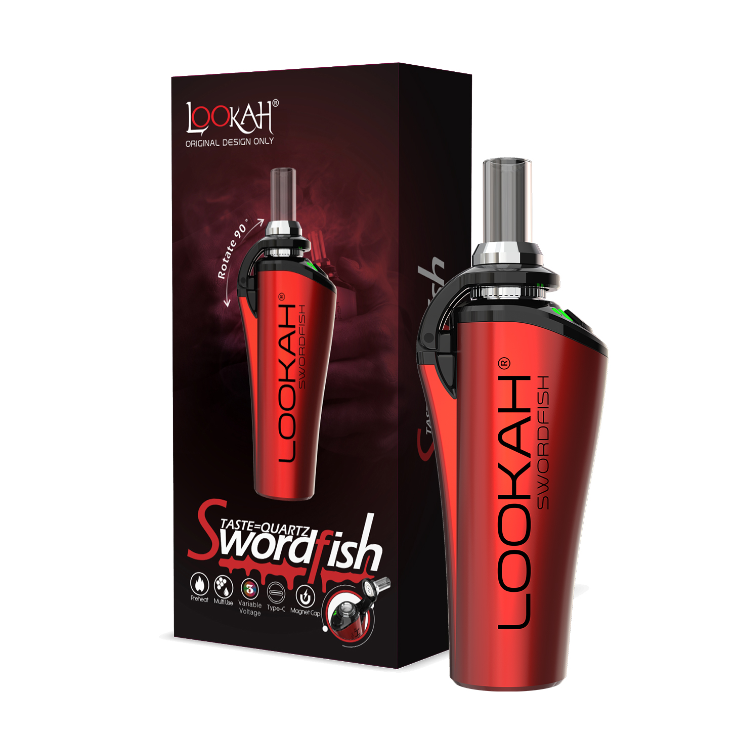 Best Wax Concentrate Vaporizer LOOKAH Swordfish Wax Pen