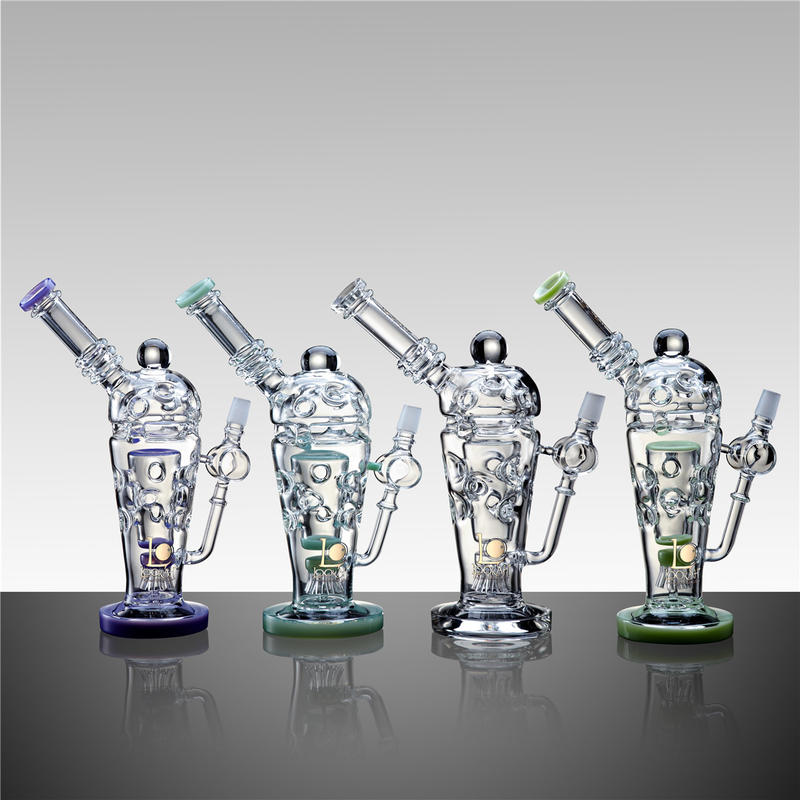 12" Swiss Perc Bong LOOKAH