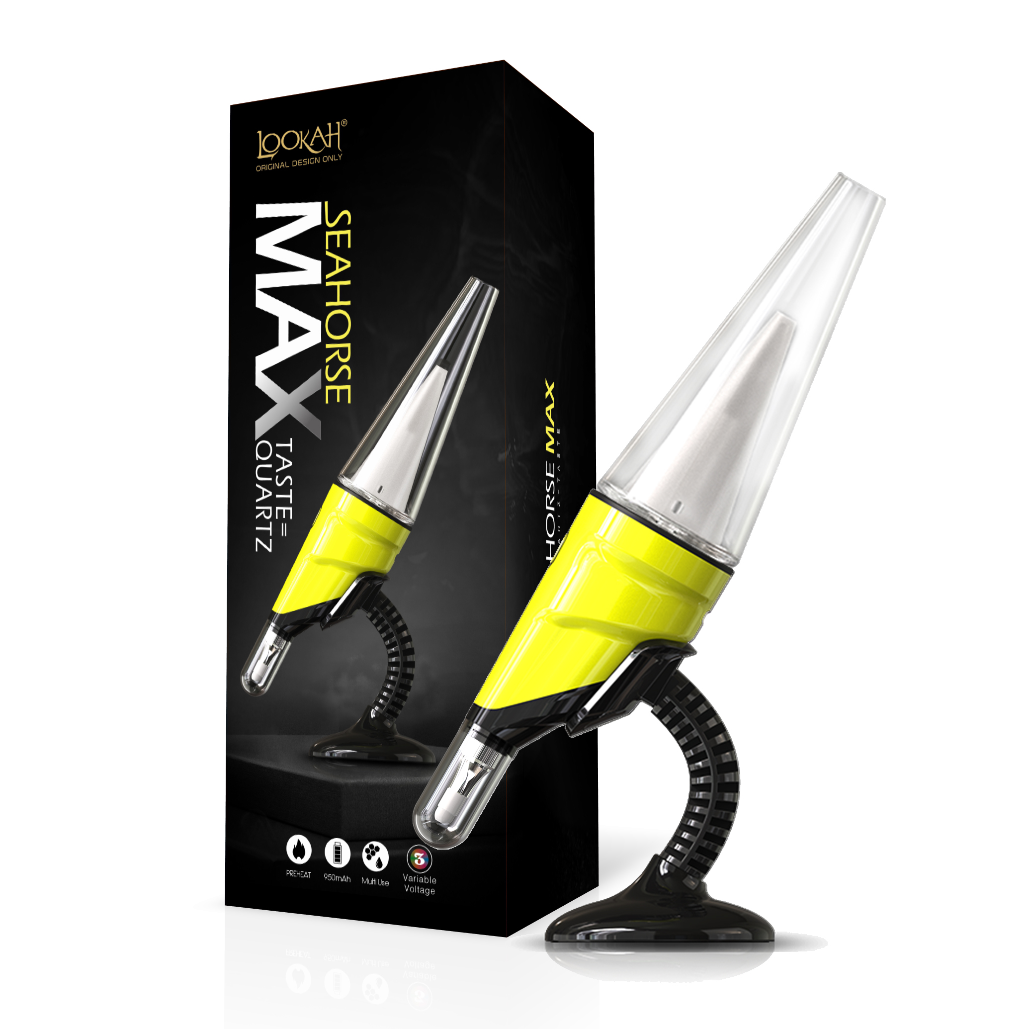 Lookah Seahorse Pro Blinking Yellow Light 5 Timesthong Bikini Gif - 6llw35w