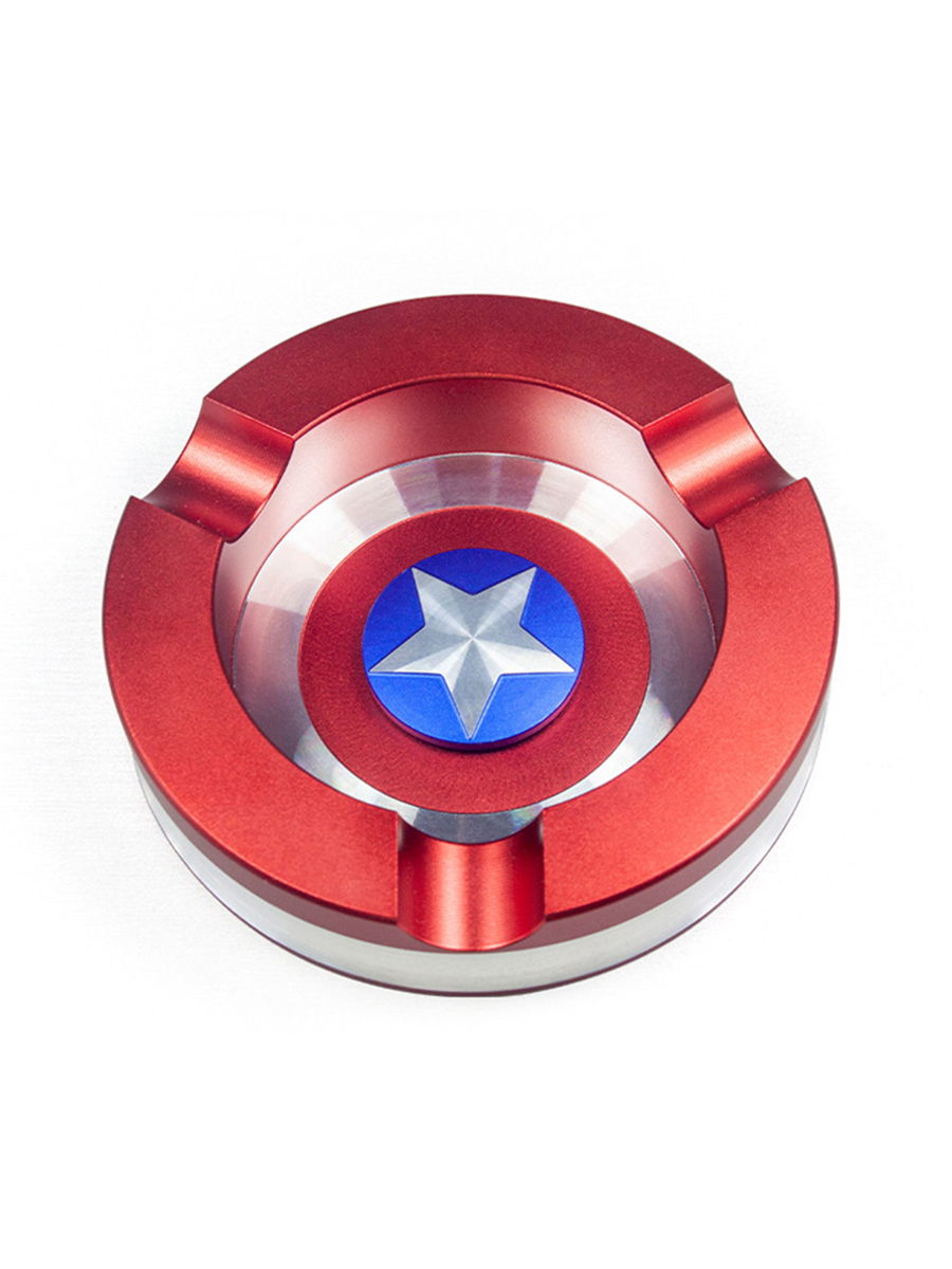 Captain America Aluminum Alloy Cigar Ashtray