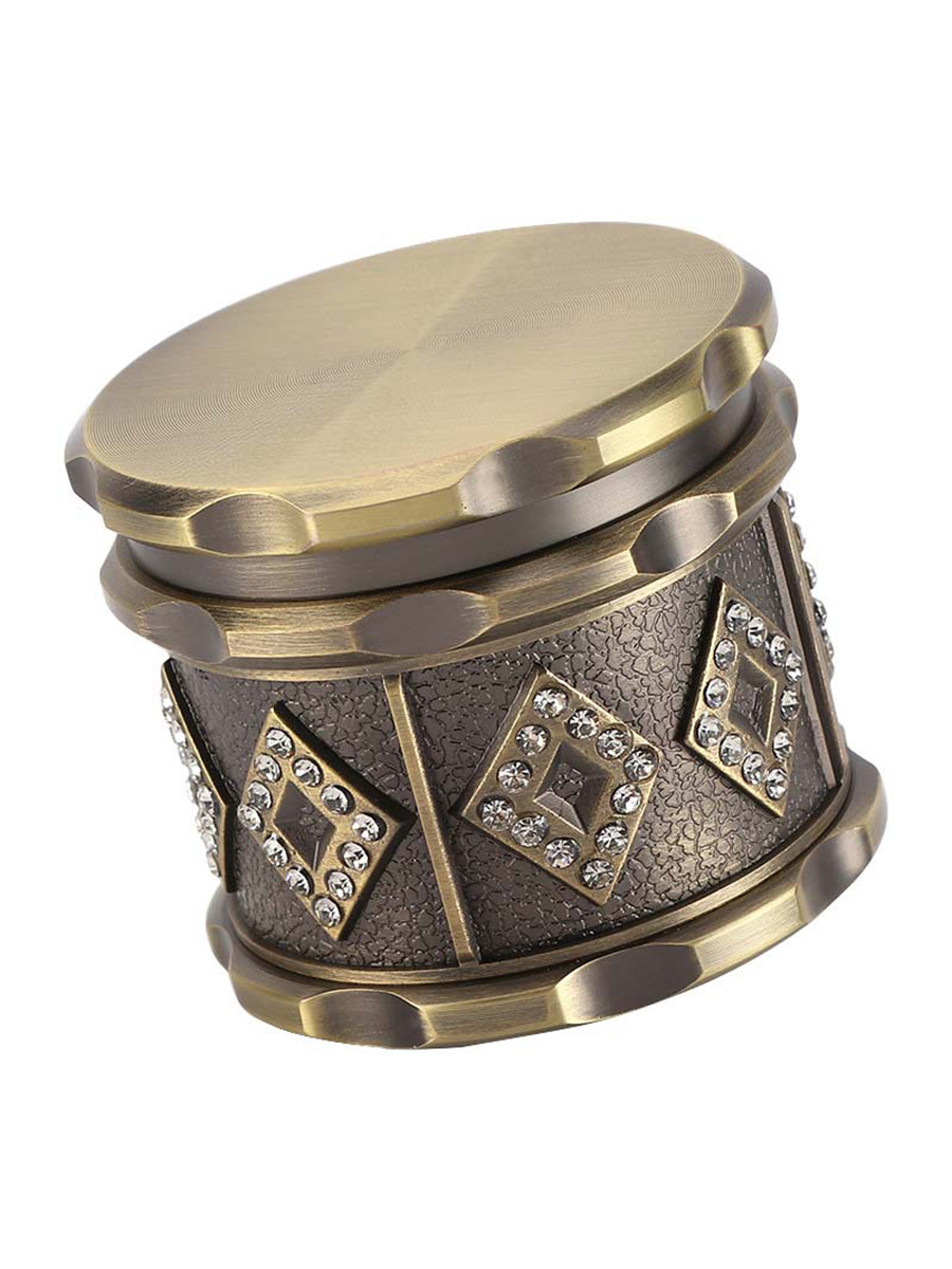 4 Layers Zinc Alloy Herb Grinder For Sale - $17.99