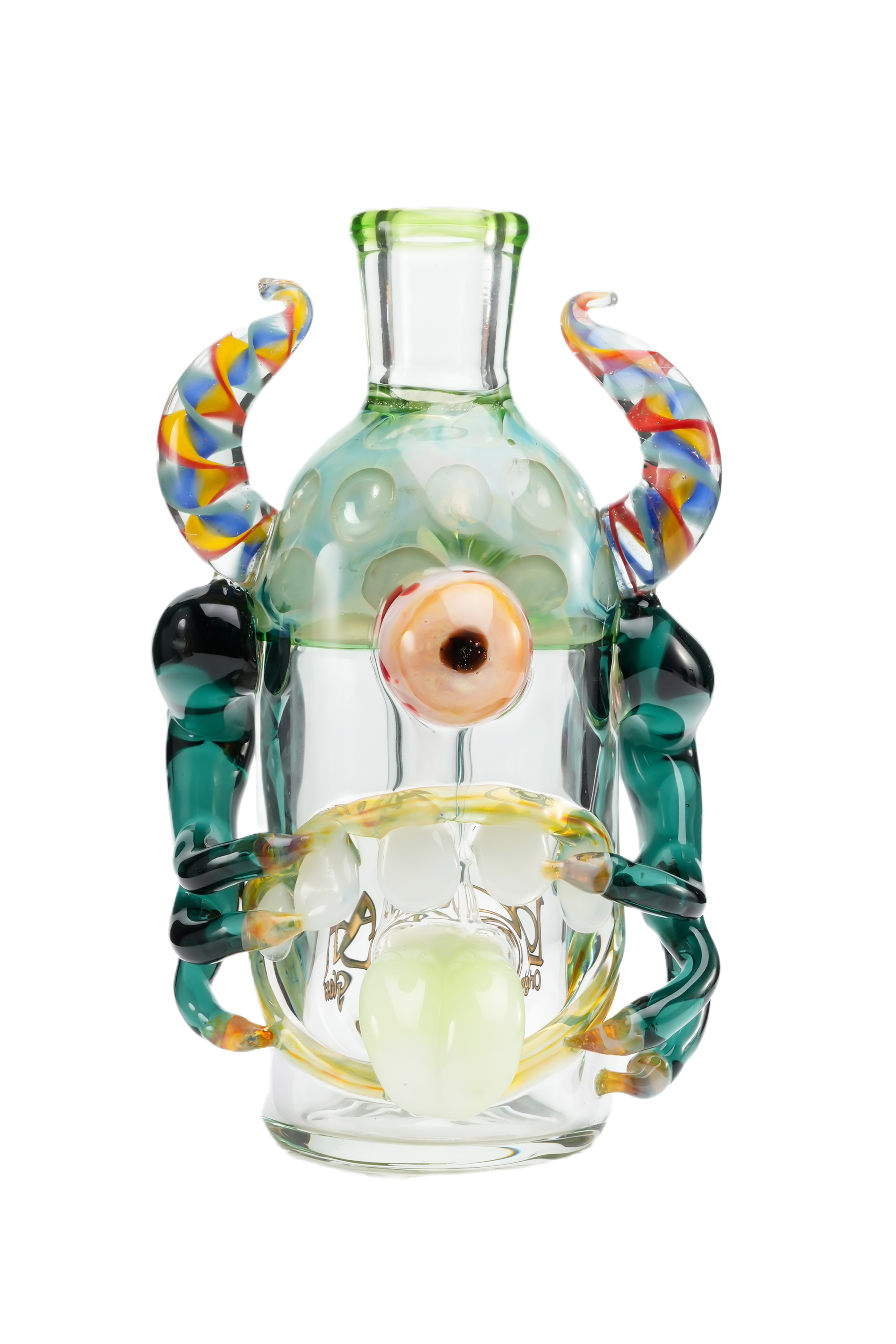 14mm Male 90° Playfull Monster Glass Ash Catcher - $76.40