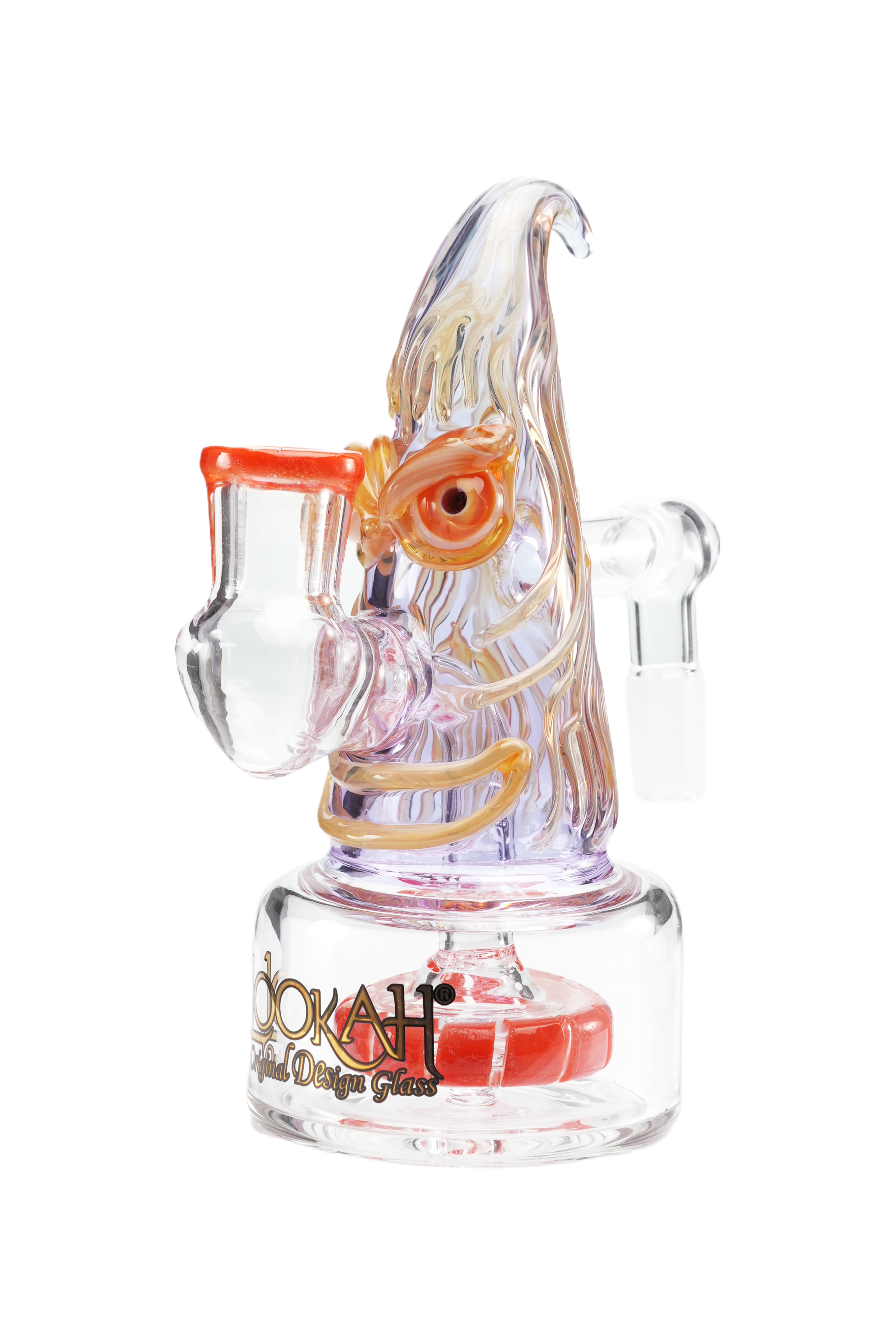 14mm Whipped Ice Cream Glass Ash Catcher with Showerhead Perc - $69.20