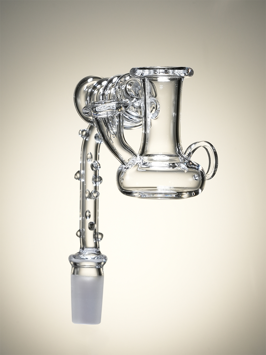 Gちゃん様 14kgf 14 MM Circle Pot Quartz Banger for Sale