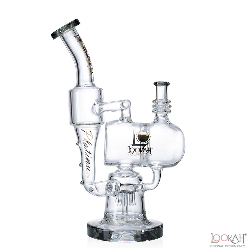 Platinum Glass Recycler Bongs For Sale LOOKAH