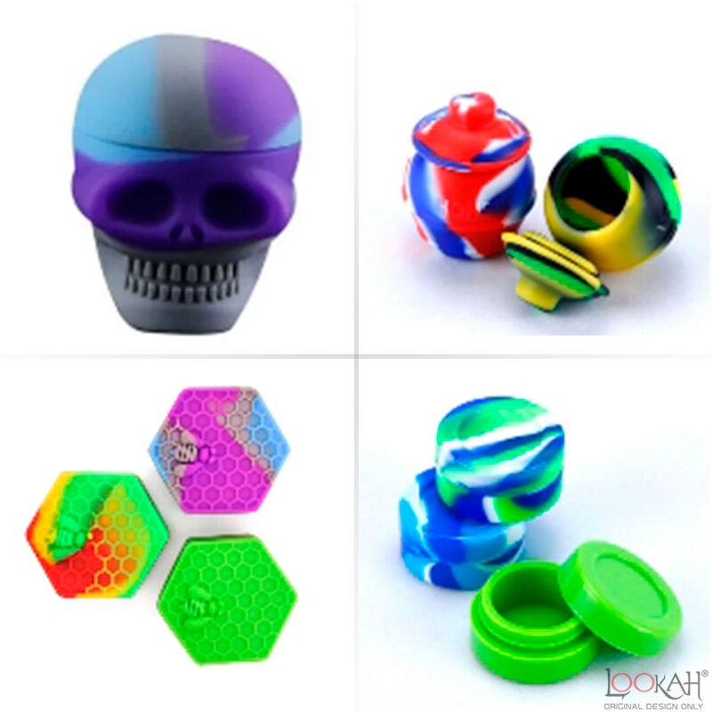 Dab Containers & Silicone Wax Container LOOKAH