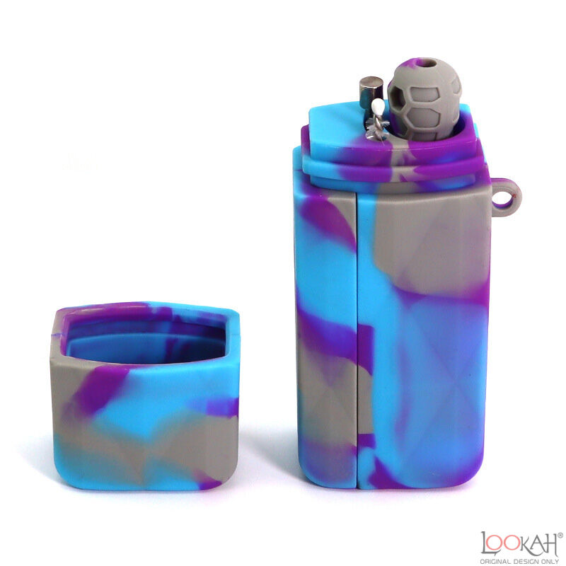 Portable Silicone & Glass Pipe Kit LOOKAH