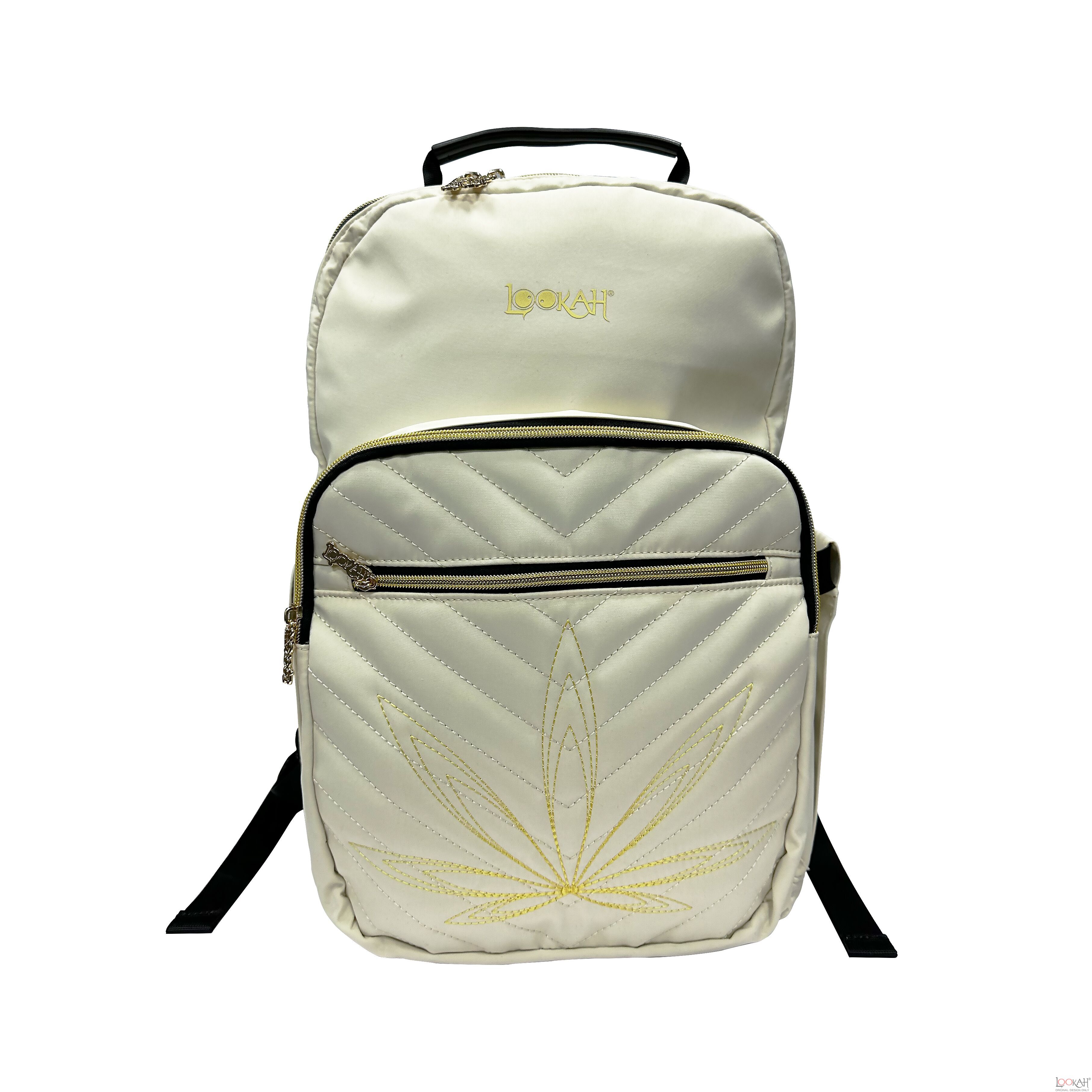 Backpack Cream & White | LOOKAH