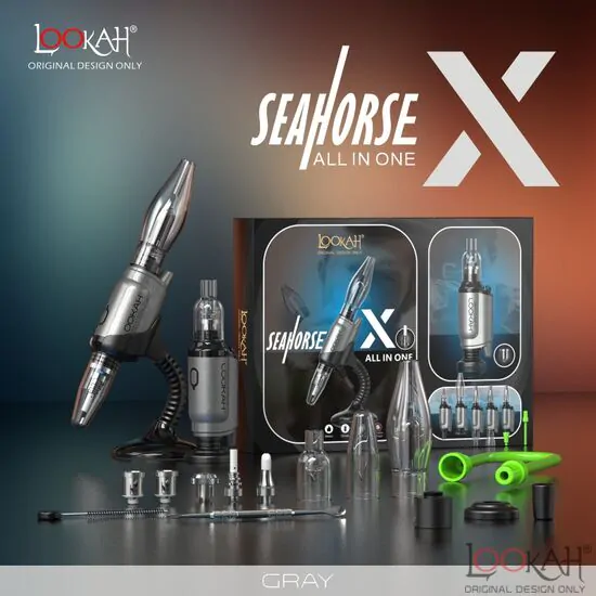 E Cig Kits :: E Cig Wax Vaporizer Kits :: Original Lookah Seahorse