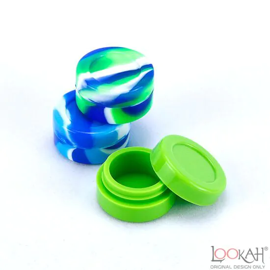 Silislick 11ml Round Silicone Dab Container Food Grade Storage Jar For  Concentrates, Wax & Extracts Secure & Easy Access Multi Purpose Use. From  Sherry1689, $0.95