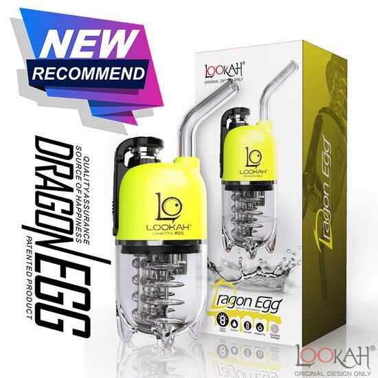 Lookah Dragon Egg portable e-rig, Color: Gray, 5 image