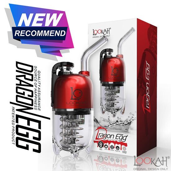 Lookah Dragon Egg portable e-rig, Color: Gray, 8 image